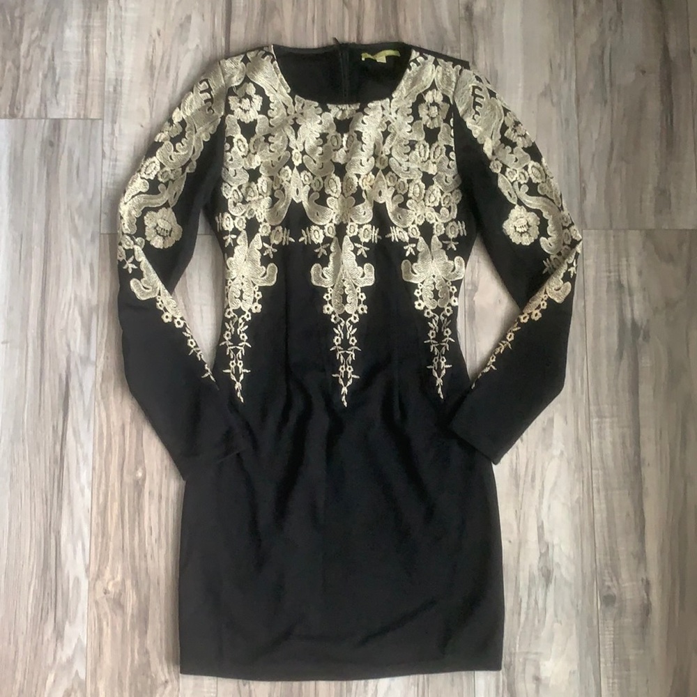 Semi Formal dress XS black gold